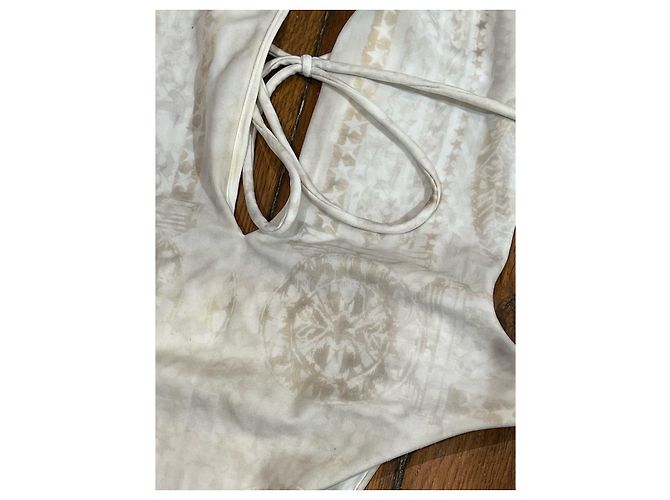 Badebekleidung BALMAIN T.FR 38 Synthetisch Weiß - Ansicht 4