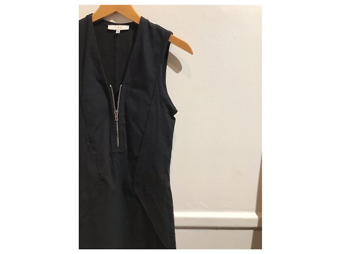 IRO Kleid T.FR 38 Leinen Schwarz - Ansicht 2