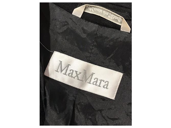 MAX MARA Jacken T.FR 42 Wolle Schwarz - Ansicht 4