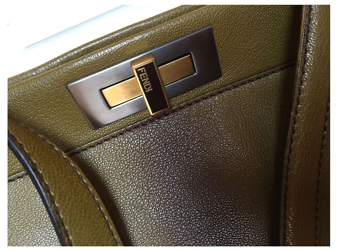 Peekaboo Borse FENDI T. Pelle Cachi - vista 3