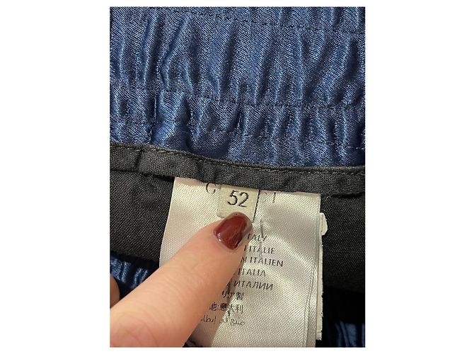 Pantaloni GUCCI T.IT 52 Cotone Blu - vista 3