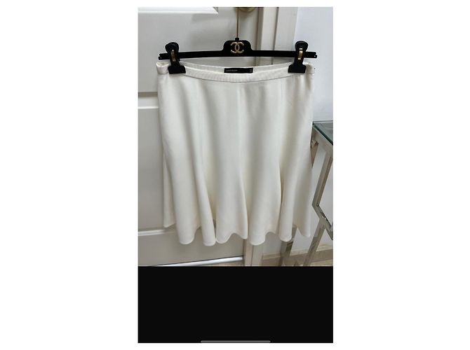 Falda acampanada blanca Karen Millen Blanco - vista 5