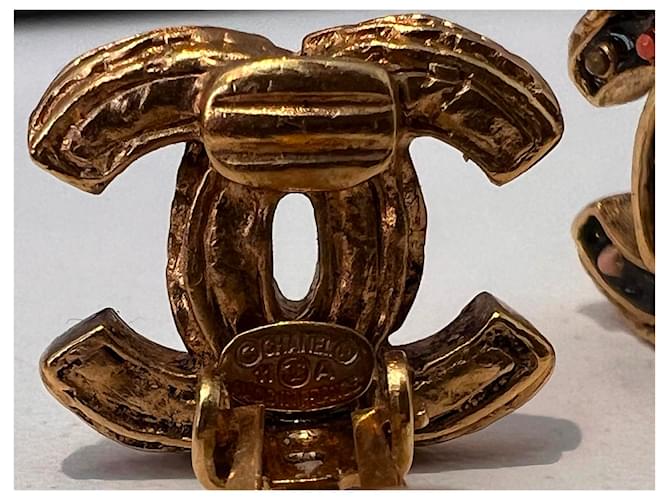 Orecchini a clip CC AH2011 di Chanel D'oro - vista 6