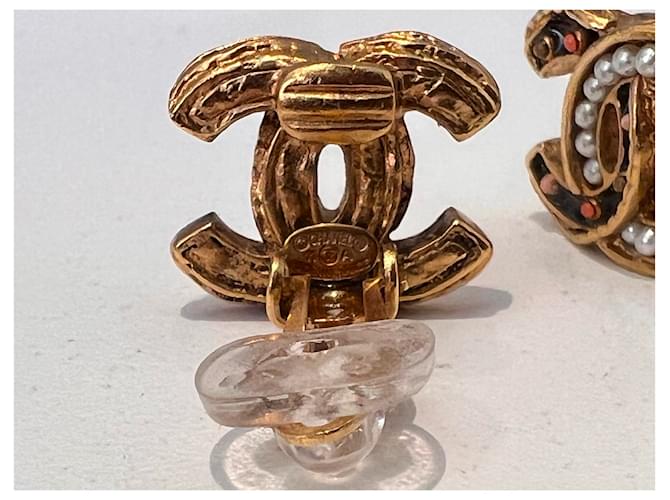 Orecchini a clip CC AH2011 di Chanel D'oro - vista 7