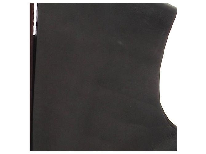 Céline CELINE Tops T.International S Cuero Negro - vista 4