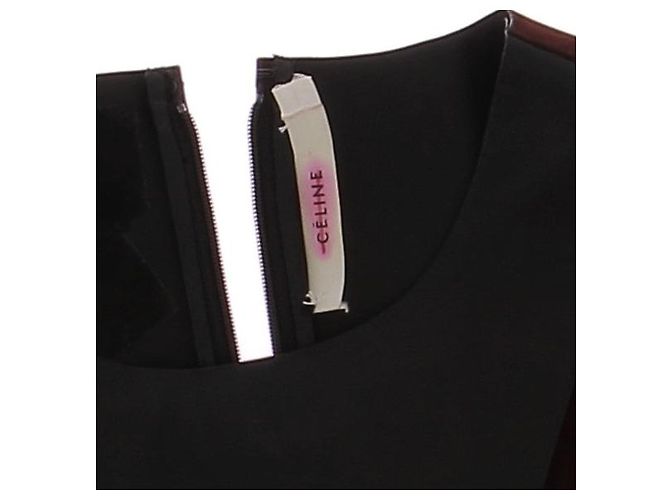 Céline CELINE Tops T.International S Cuero Negro - vista 5