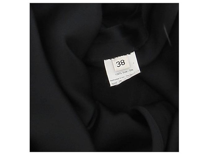 LANVIN Dresses T.FR 38 Silk Black - view 4
