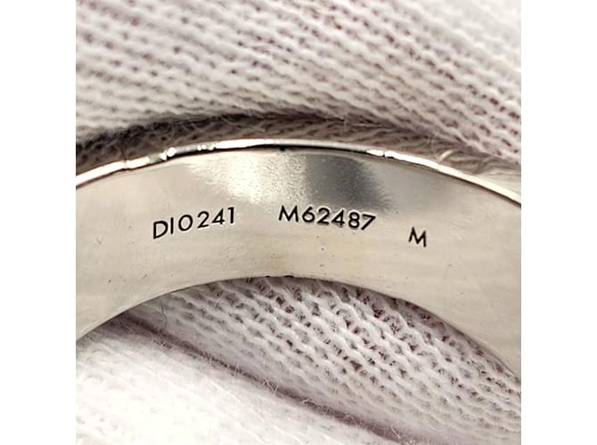 Anello sigillo Monogram Louis Vuitton Argento - vista 6