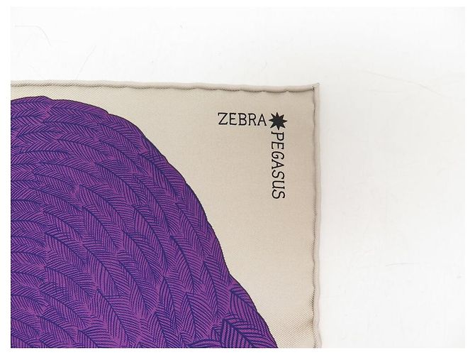 Hermès NOVE FULAR HERMES PEGASUS ALICE SHIRLEY GAVROCHE 45 IN SETA + SCATOLA FULAR Multicolore - vista 9