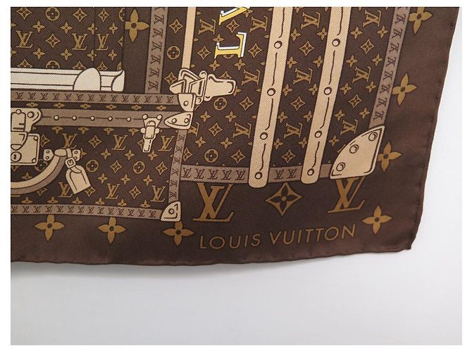 SEIDENSCHAL LOUIS VUITTON MALLE TRUNK MONOGRAM 401307 IN BRAUN - Ansicht 6