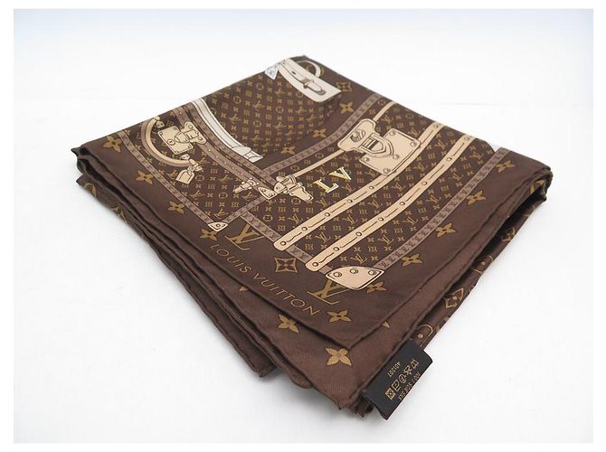 SEIDENSCHAL LOUIS VUITTON MALLE TRUNK MONOGRAM 401307 IN BRAUN - Ansicht 7
