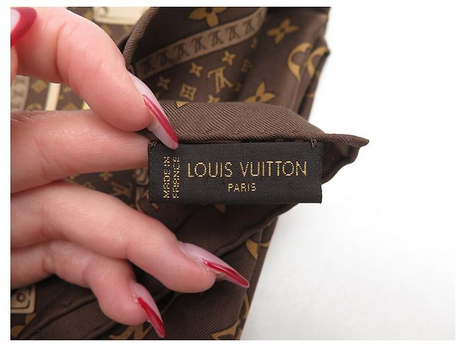 SEIDENSCHAL LOUIS VUITTON MALLE TRUNK MONOGRAM 401307 IN BRAUN - Ansicht 8