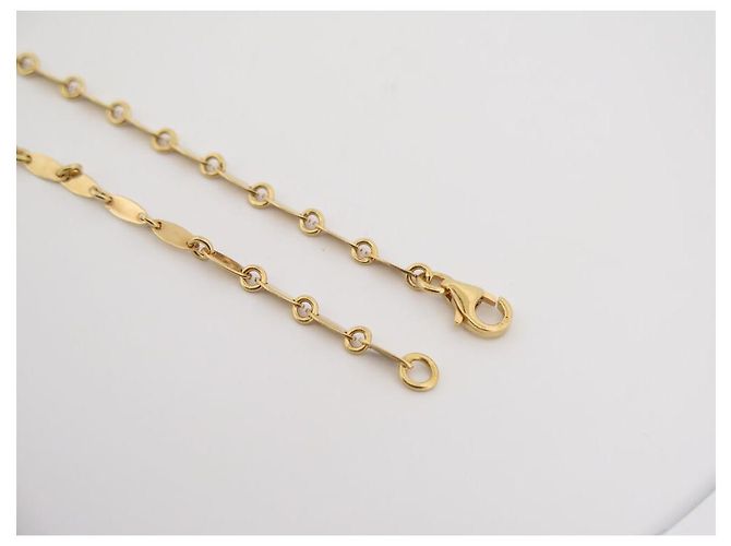 COLLAR GUY LAROCHE PENDIENTE Y CADENA 40CM EN ORO AMARILLO 18K 9.1GR COLLAR DE ORO - vista 3