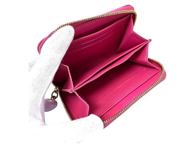 Portafoglio Zippy Vernis Louis Vuitton M82976 Rosa - vista 2