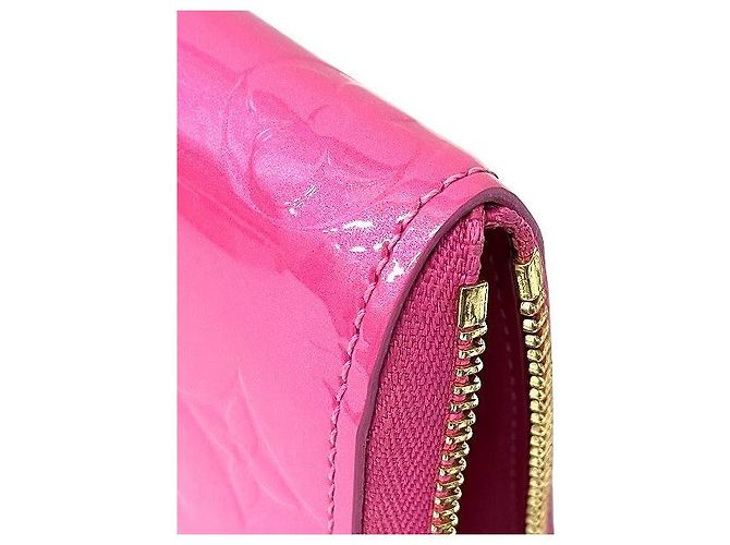 Portafoglio Zippy Vernis Louis Vuitton M82976 Rosa - vista 3