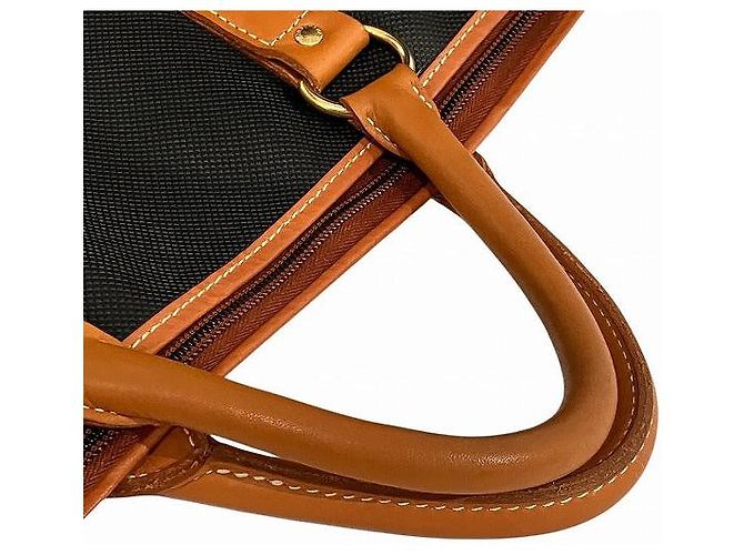 Longchamp Black Brown Boston Bag Unisex - view 9