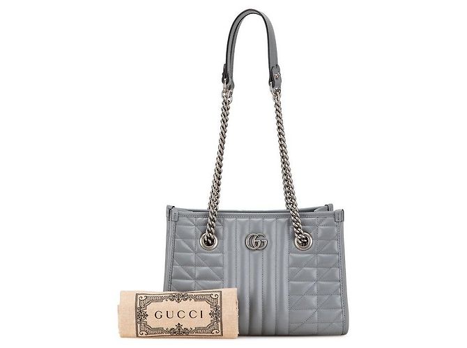 Gucci Leder GG Marmont Schultertasche 681483 - Ansicht 7