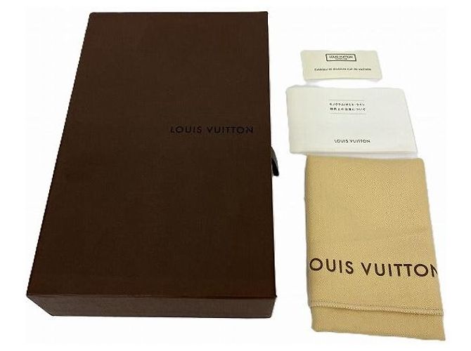 Portefeuille Sarah Damier Louis Vuitton N61726 Marron - vue 6