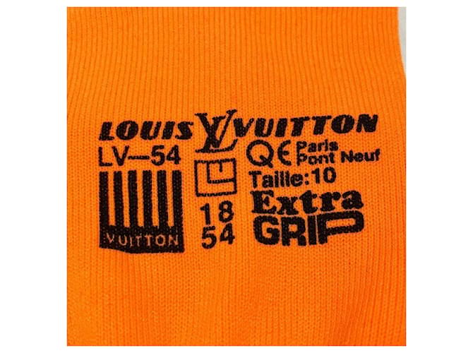 Guanti Louis Vuitton Arancione - vista 3