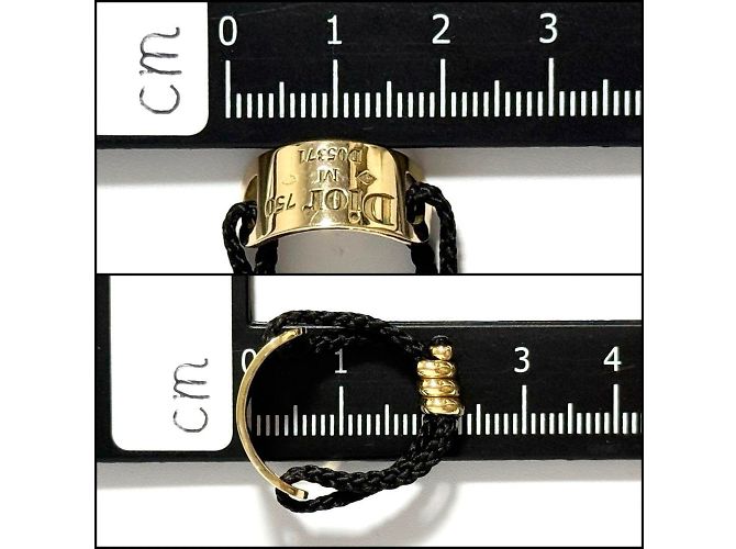 Anello Gormet Couture da uomo Christian Dior in oro giallo 18K - vista 10