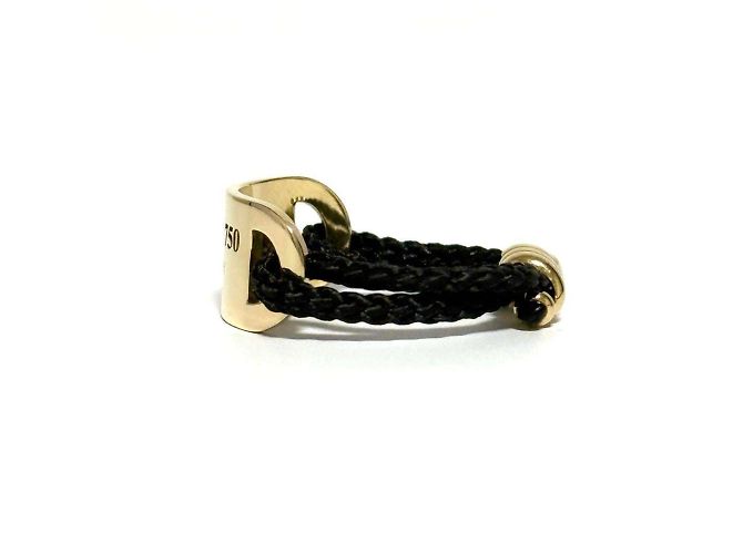 Anello Gormet Couture da uomo Christian Dior in oro giallo 18K - vista 3