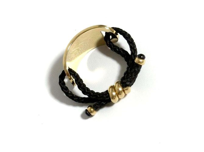 Anello Gormet Couture da uomo Christian Dior in oro giallo 18K - vista 6
