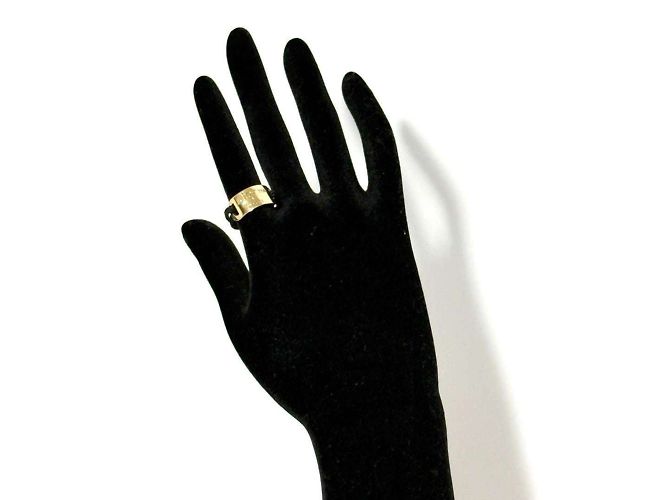 Anello Gormet Couture da uomo Christian Dior in oro giallo 18K - vista 8