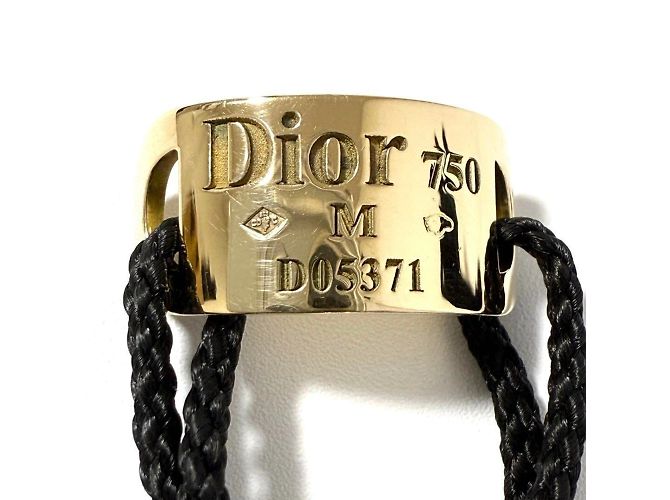 Anello Gormet Couture da uomo Christian Dior in oro giallo 18K - vista 9