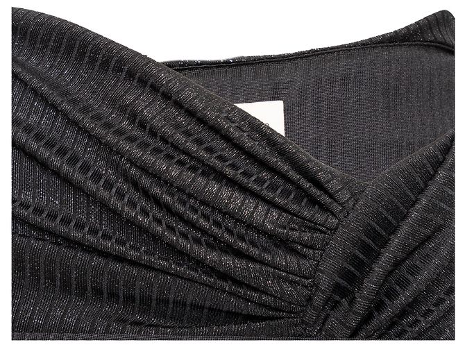 Autre Marque Falda Mini Brillante Alexandre Vauthier Negro - vista 4