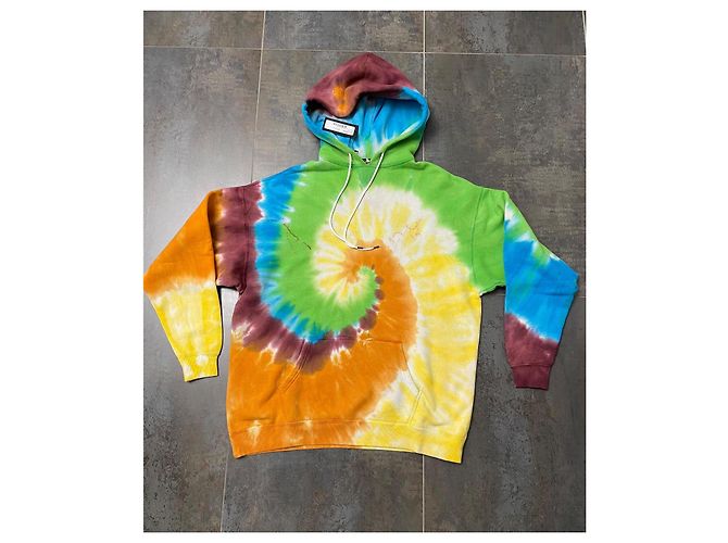 Sudadera con capucha R13 Tie Dye Arcoíris Algodón Lyocell XXS Multicolor - vista 2