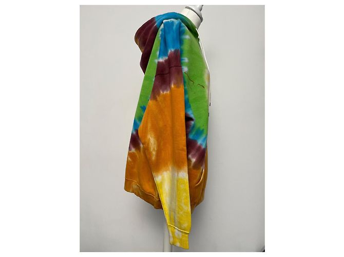 Sudadera con capucha R13 Tie Dye Arcoíris Algodón Lyocell XXS Multicolor - vista 9