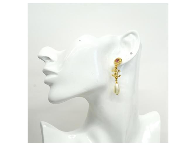 Orecchini in oro e rosa di Chanel D'oro - vista 6