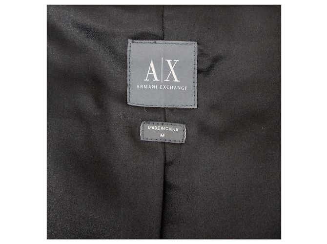 Armani Exchange Kunstfelljacke Schwarz - Ansicht 14