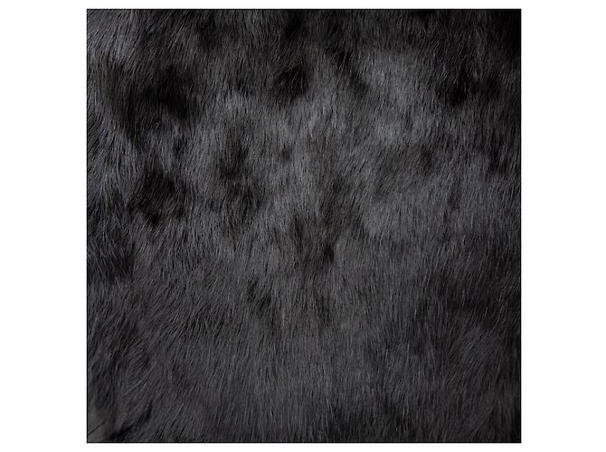 Armani Exchange Kunstfelljacke Schwarz - Ansicht 7