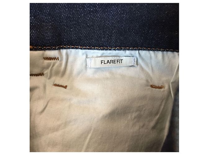 Jeans PRADA T.US 25 Denim - Jeans Azul - vista 5