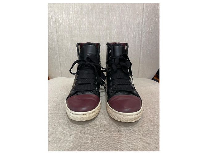 Sneakers LANVIN T.EU 36 Pelle Nero - vista 3