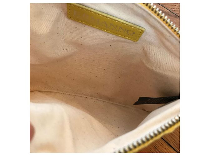 ERMANNO SCERVINO Pochette T. Sintetico Giallo - vista 4