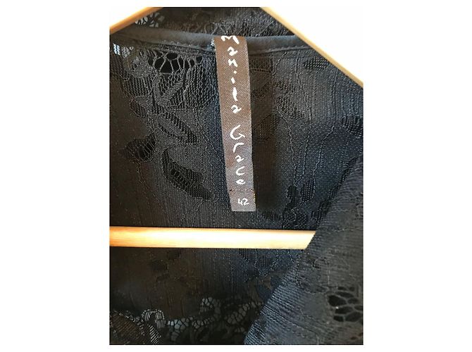 Autre Marque MANILA GRACE Strickwaren T.IT 42 Synthetik Schwarz - Ansicht 4