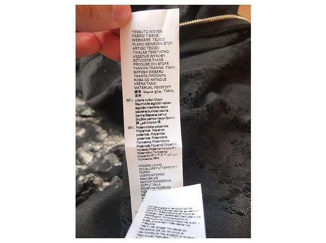 Autre Marque MANILA GRACE Strickwaren T.IT 42 Synthetik Schwarz - Ansicht 5