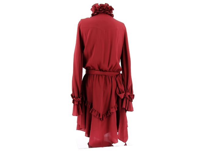 ALEXANDRE VAUTHIER Kleider T.FR 36 Polyester Bordeaux - Ansicht 2