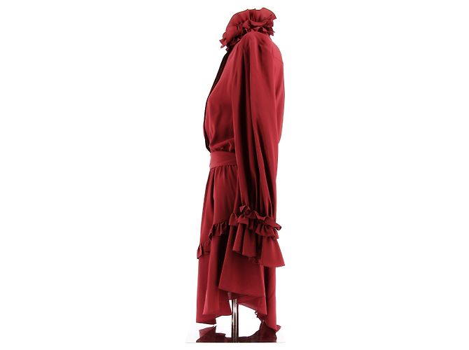 ALEXANDRE VAUTHIER Kleider T.FR 36 Polyester Bordeaux - Ansicht 4