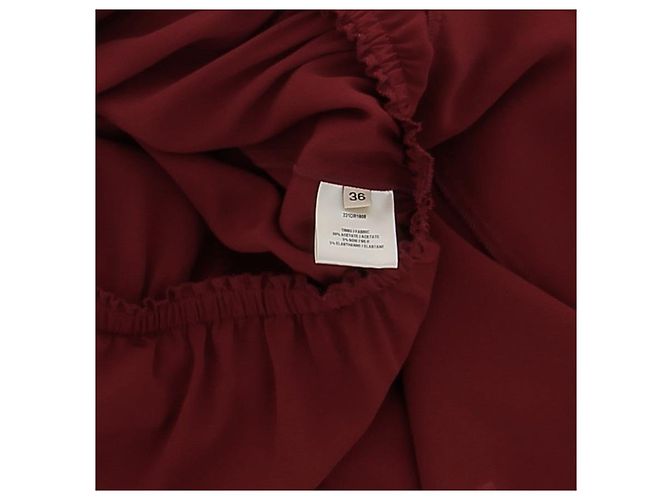 ALEXANDRE VAUTHIER Kleider T.FR 36 Polyester Bordeaux - Ansicht 6