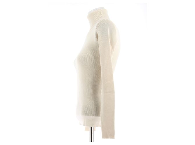 Autre Marque ALEXANDRA GOLOVANOFF TRICOTS Strickwaren T.International M Kaschmir Beige - Ansicht 4