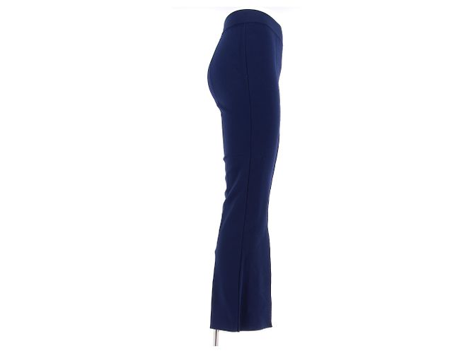 Stella Mc Cartney STELLA MCCARTNEY Pantalones T.IT 38 Viscosa Azul marino - vista 3