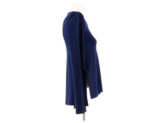 Stella Mc Cartney STELLA MCCARTNEY Strick T.IT 38 Viskose Marineblau - Ansicht 3