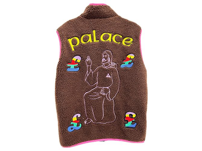 Autre Marque PALACE Jacken T.International M Polyester Braun - Ansicht 2