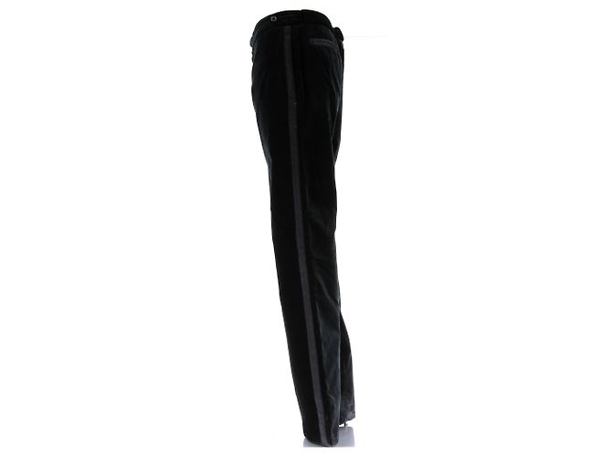 Pantaloni LOUIS VUITTON T.IT 52 Cotone Nero - vista 3