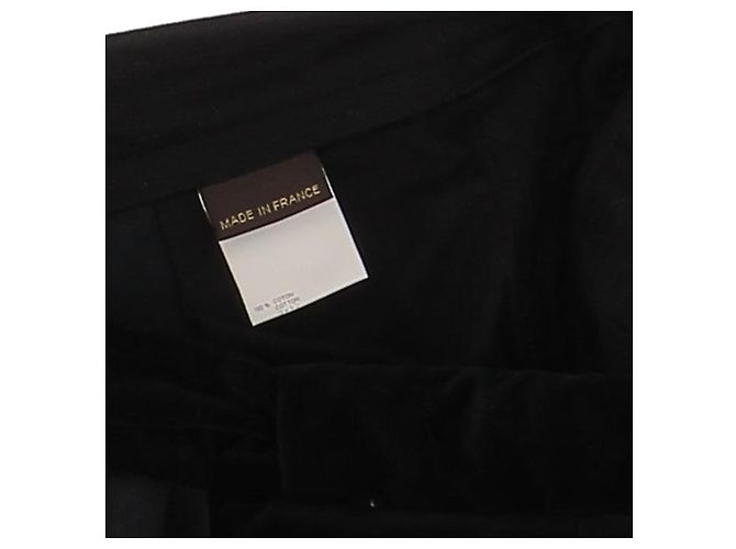 Pantaloni LOUIS VUITTON T.IT 52 Cotone Nero - vista 5