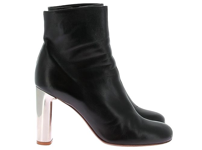 Céline Botines CELINE T.EU 38 Cuero Negro - vista 2