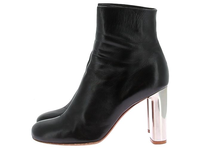 Céline Botines CELINE T.EU 38 Cuero Negro - vista 3